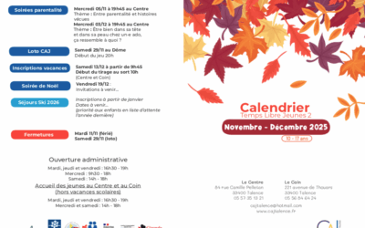 Temps Libre Jeunes 2 2025