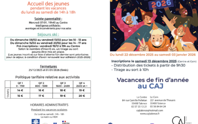 Vacances de fin d&rsquo;année 2025