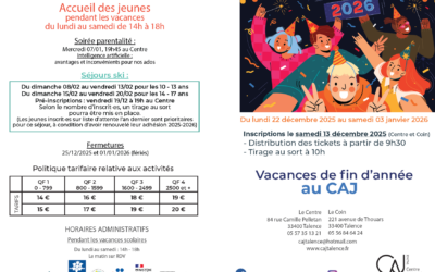 Vacances de fin d&rsquo;année 2025